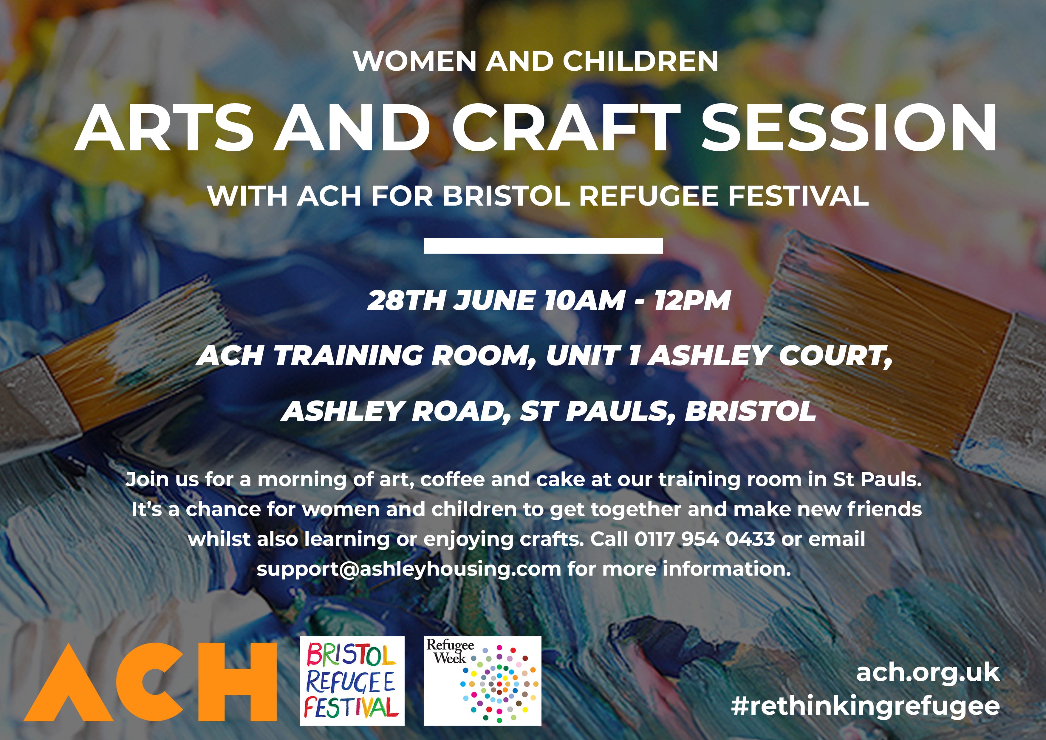 ACH arts and craft poster