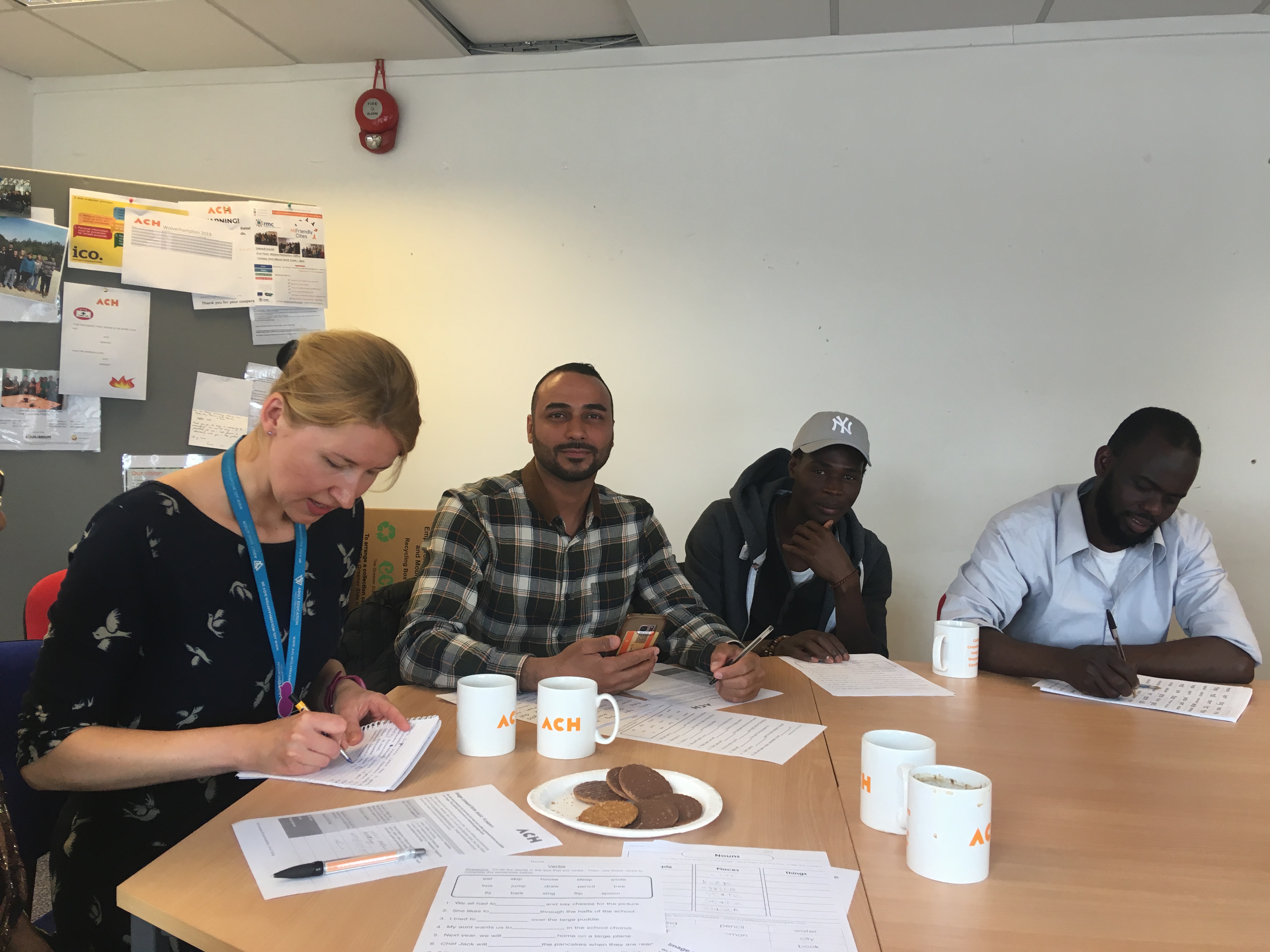 ESOL coffee morning ACH wolverhampton