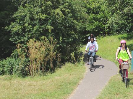 Bike ride for Bristol Refugee Festival