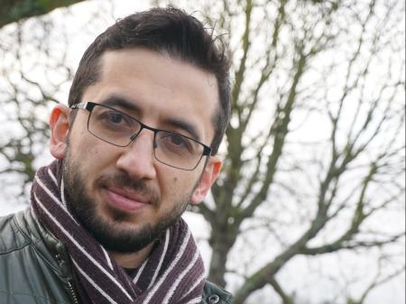 Mustafa Osman is a support worker for refugees