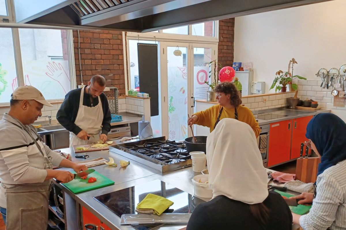 A team in the kitchen